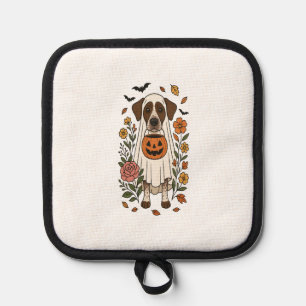 Halloween German Shorthaired Pointer Pot Holder