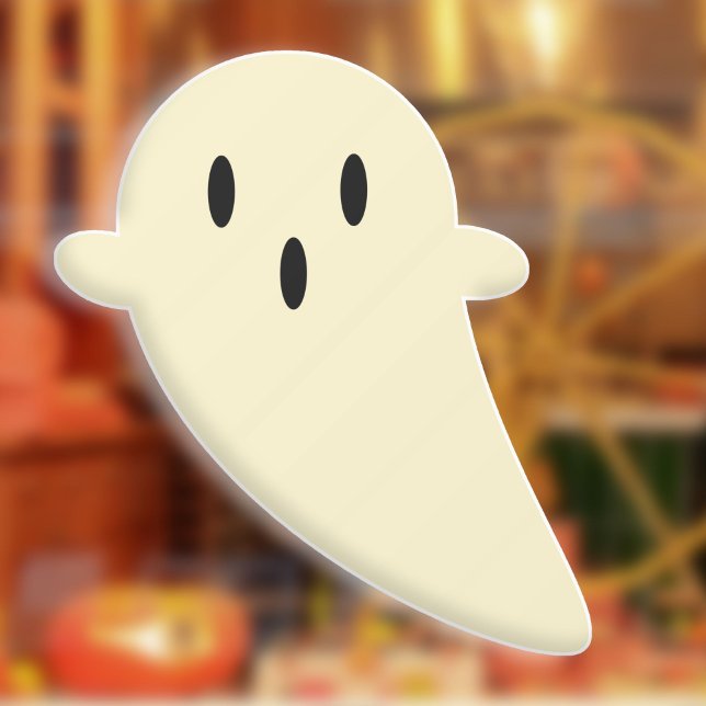Halloween Ghost (Halloween Ghost Window Cling)