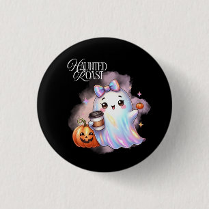 Halloween Ghost 3 Cm Round Badge