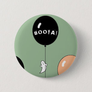 Halloween ghost 6 cm round badge