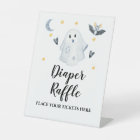 Halloween Ghost Baby Shower Diaper Raffle
