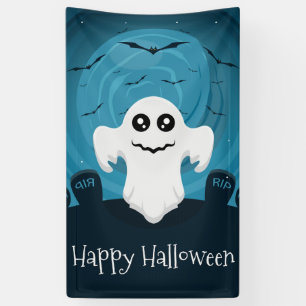 Halloween Ghost Banner