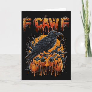 Halloween Ghost Baseball Drip Boys Kids Ice Cream Card