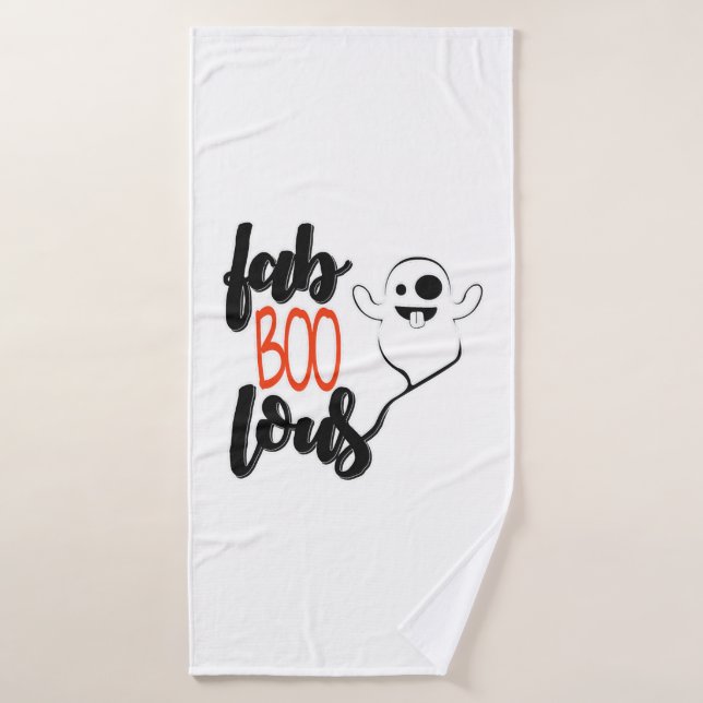 Halloween Ghost Bath Towel (Bath Towel)