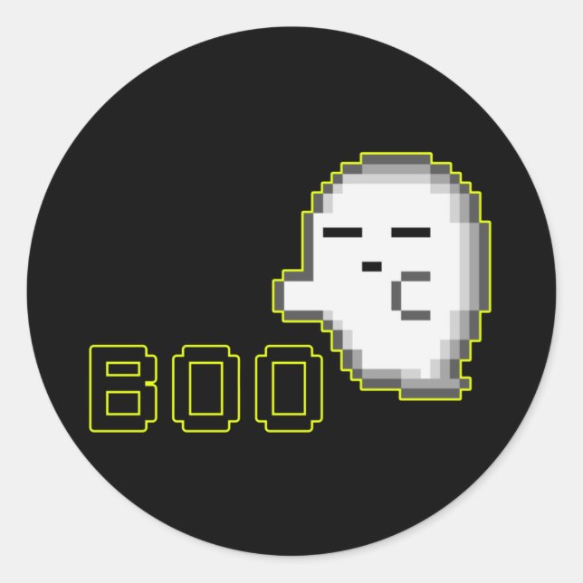 HALLOWEEN GHOST - BOO 2 Sticker (Front)