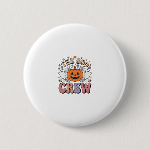 Halloween Ghost Boo Crew Cute Spooky Vintage_1 6 Cm Round Badge