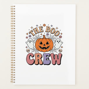 Halloween Ghost Boo Crew Cute Spooky Vintage_1 Planner