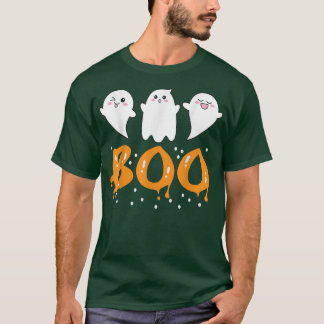 Halloween Ghost Boo Cute  T-Shirt