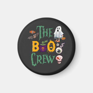 Halloween Ghost Boo Spooky And Funny Magnet