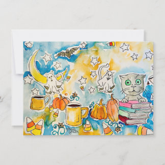 Halloween Ghost Card