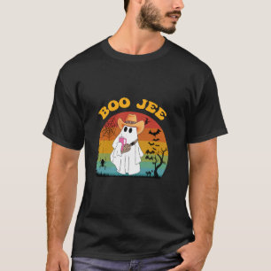 Halloween Ghost Costume Groovy Boo Jee Ghost With T-Shirt