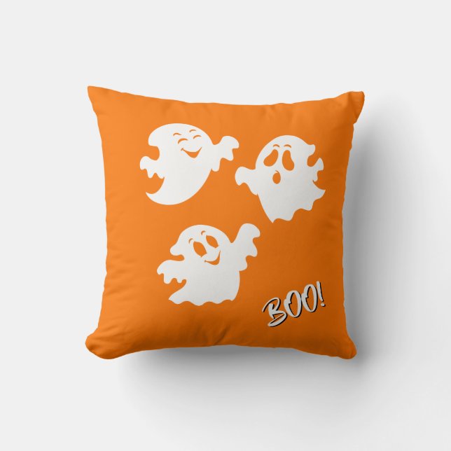 Halloween Ghost  Cushion (Front)
