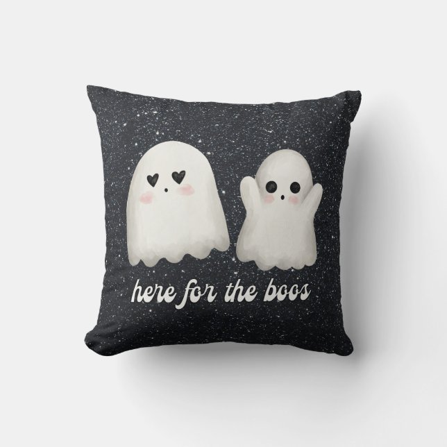 Halloween Ghost Cushion (Front)