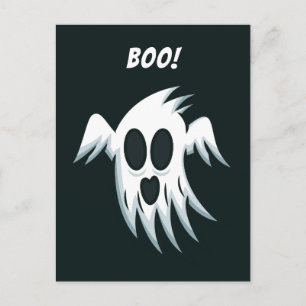 Halloween Ghost custom postcard