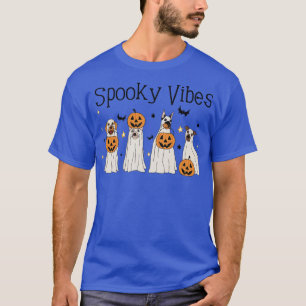 Halloween Ghost Dog Funny T-Shirt