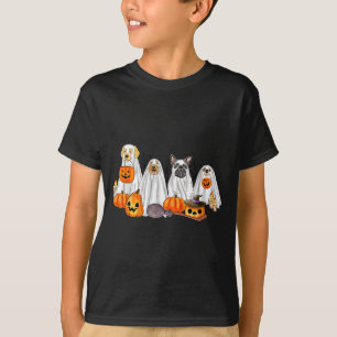 Halloween Ghost Dogs _ Halloween Cuteness Overload T-Shirt