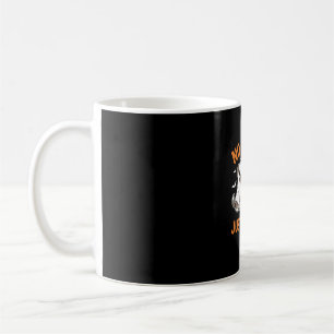 Halloween Ghost Dogs No Tricks Just Treats Design_ Coffee Mug