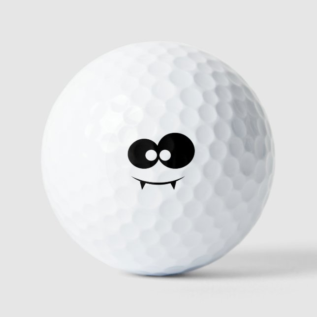 Halloween Ghost Face  Golf Balls (Front)