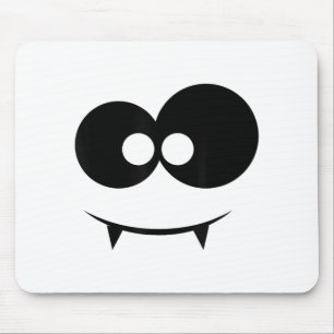Halloween Ghost Face Mouse Pad