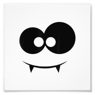 Halloween Ghost Face Photo Print