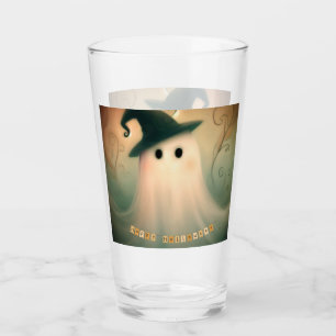 Halloween/Ghost/Fall/Whimsical Ornament Glass