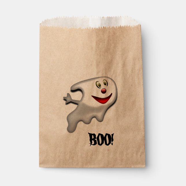Halloween Ghost Favour Bag (Front)