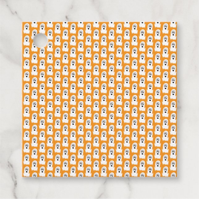 Halloween Ghost Favour Tags (Front)