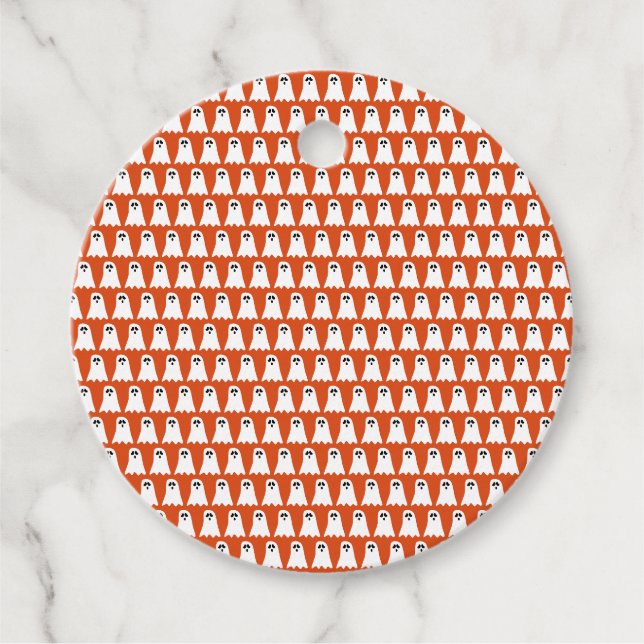 Halloween Ghost Favour Tags (Front)