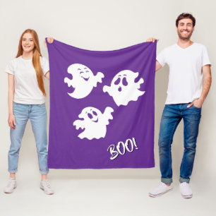 Halloween Ghost  Fleece Blanket