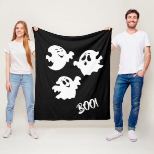 Halloween Ghost  Fleece Blanket