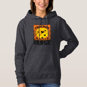 Halloween Ghost Friends Funny Vintage Horror_1 Hoodie