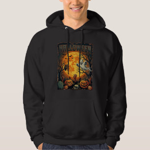 Halloween Ghost Full Moon Jack Lanterns Zombie Han Hoodie