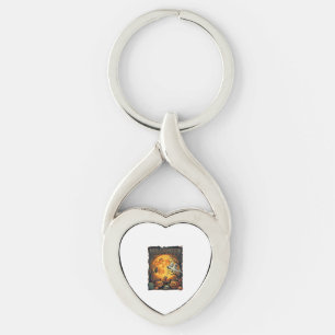 Halloween Ghost Full Moon Jack Lanterns Zombie Han Key Ring