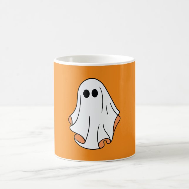 Halloween Ghost, Funny Halloween, Halloween Party  Coffee Mug (Center)