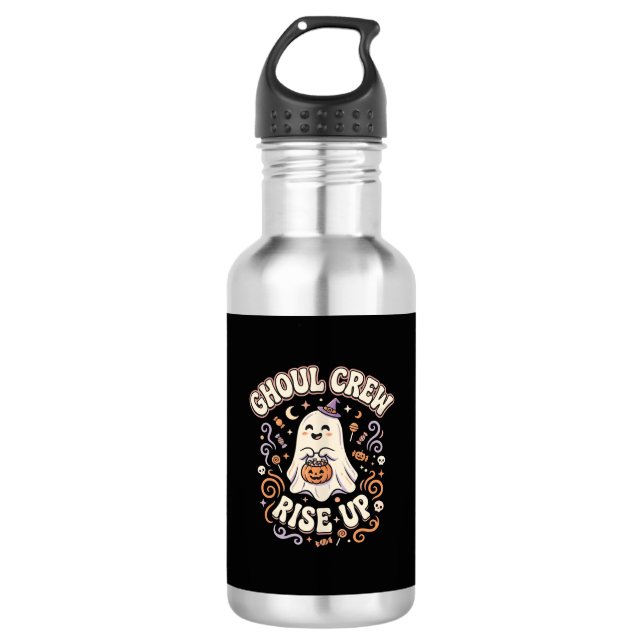 Halloween Ghost Ghoul Squad 532 Ml Water Bottle (Front)