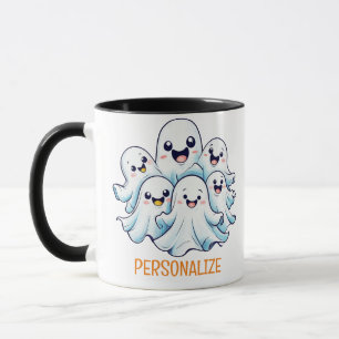 Halloween Ghost Group Mug