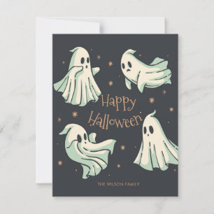 Halloween Ghost Happy Halloween Card