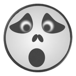 HALLOWEEN GHOST HOCKEY PUCK