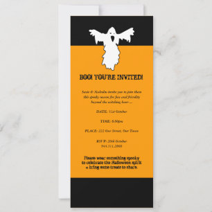 Halloween Ghost Invitation