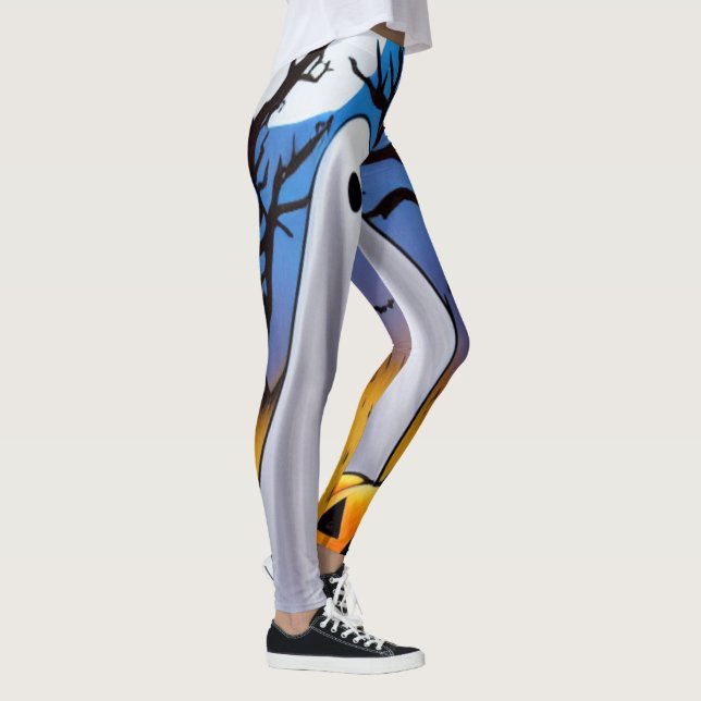 Halloween Ghost Leggings (Right)