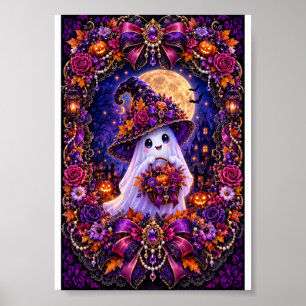 Halloween Ghost – Magical Haunted Night Wall Art