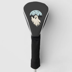 Halloween Ghost Moon Forest Design_1 Golf Head Cover