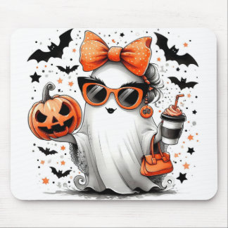 Halloween Ghost Mouse Pad