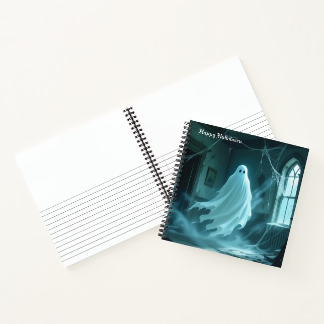 Halloween Ghost  Notebook (Inside)