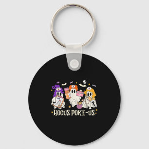 Halloween Ghost Nurse Hocus Ke Us Costume Scrub To Key Ring