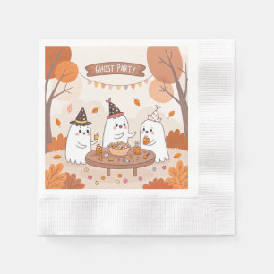 Halloween Ghost Party Napkin