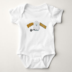 Halloween Ghost Penguin Trick Or Treat. Baby Bodysuit