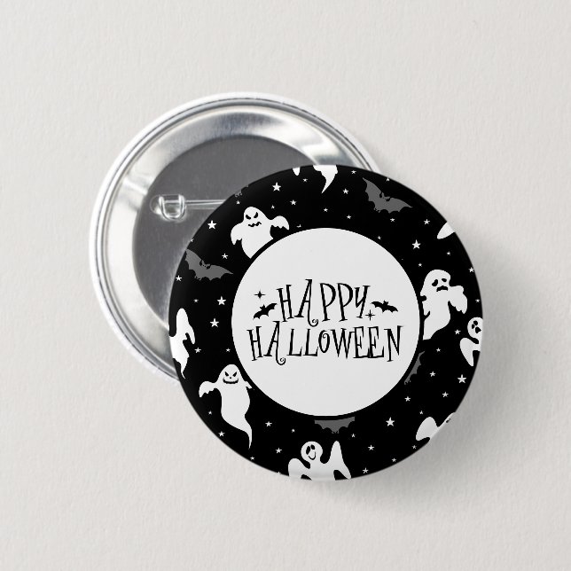 Halloween Ghost Pin (Front & Back)
