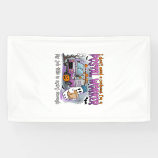 Halloween Ghost,Postal Worker Banner