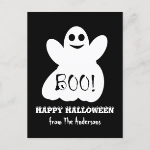 Halloween Ghost Postcard